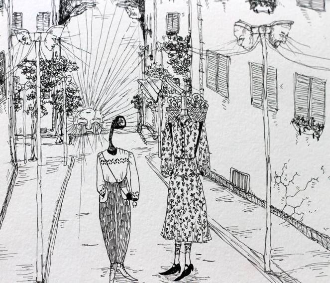 הליכה ברחוב ענבר הלר אלגזי מתוך ינפוש