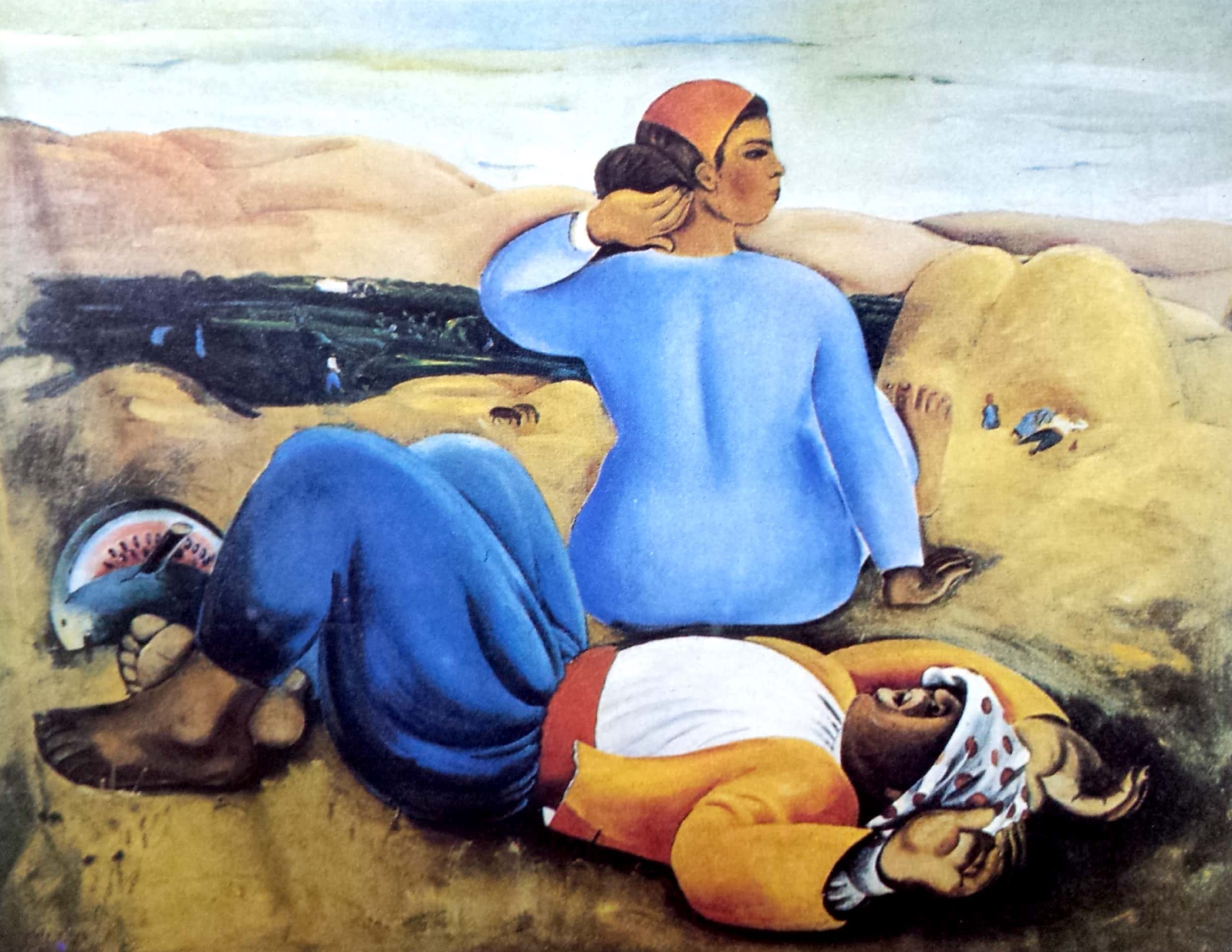 מנוחה בצהריים - נחום גוטמן - מתוך המחר של אתמול - מאת אלבוים דרור